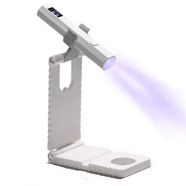 Handheld LED Lamp for Gel Nails with Minicure UV Light Technology and Rechargeable