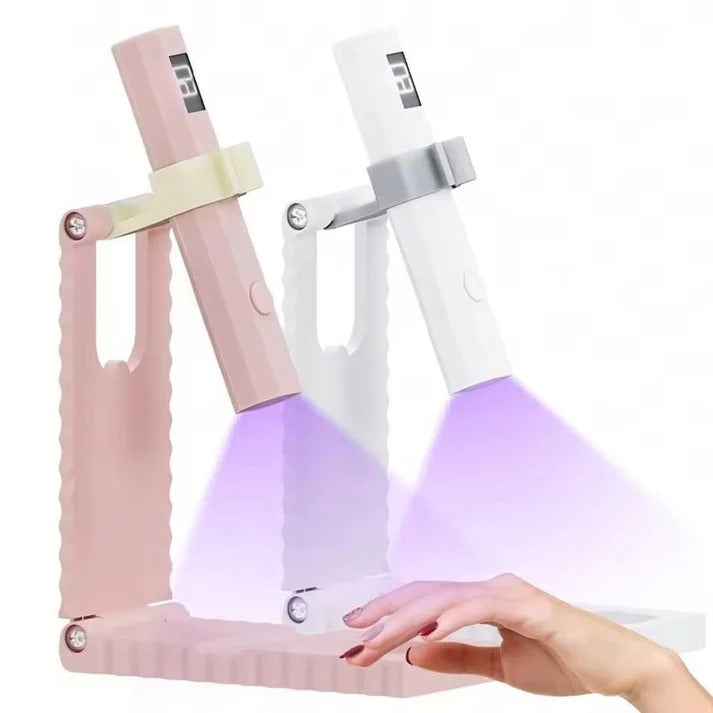 Handheld LED Lamp for Gel Nails with Minicure UV Light Technology and Rechargeable