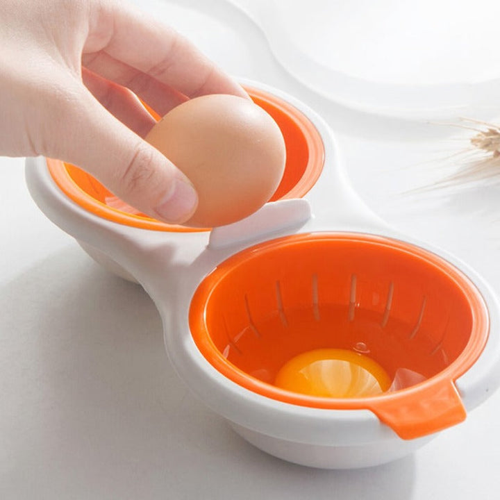 Fast Action Microwave Egg Maker for Hard or Soft Boiled Eggs