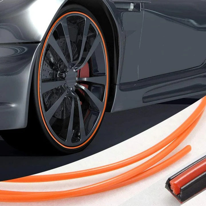 Professional Rim Protector and High-Density Rubberized Guard