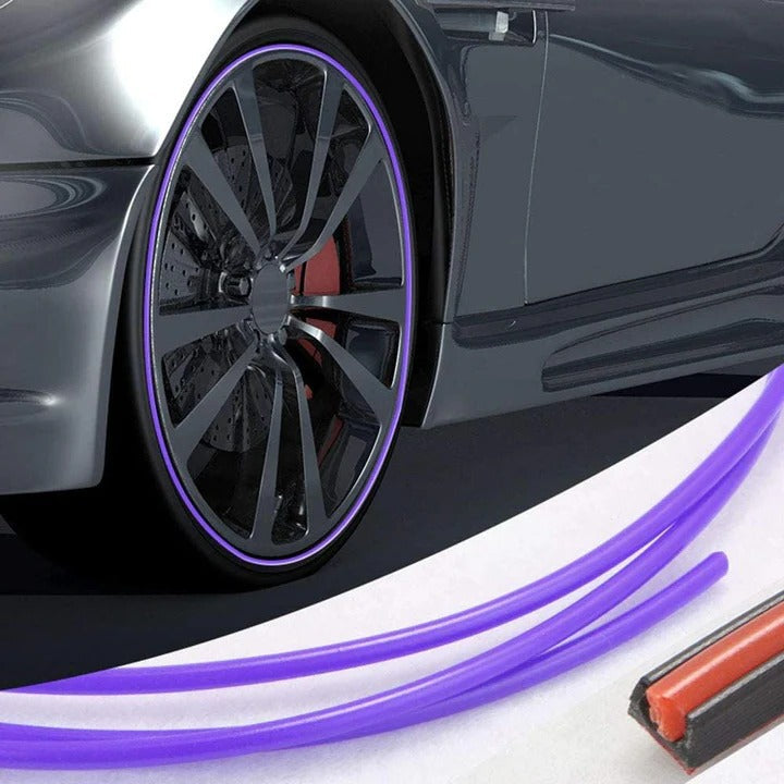 Professional Rim Protector and High-Density Rubberized Guard