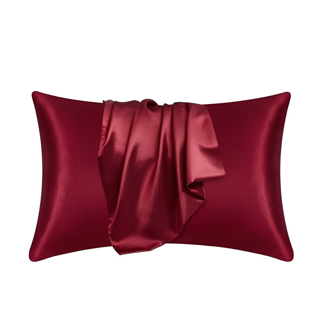 Smooth Satin Bedding Pillowcase for Hair and Skin Protection