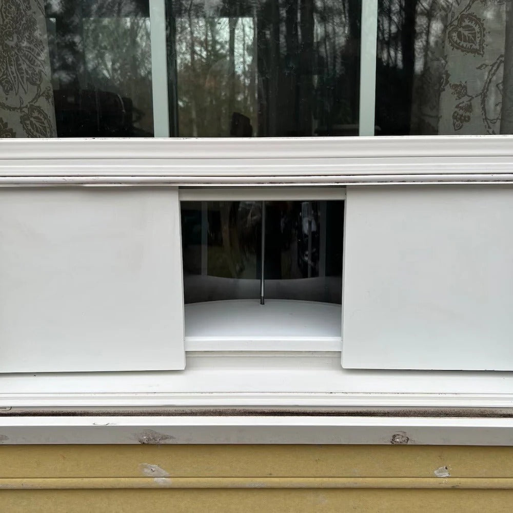 Panoramic View Window Bird Feeder with Wide Angle Visibility