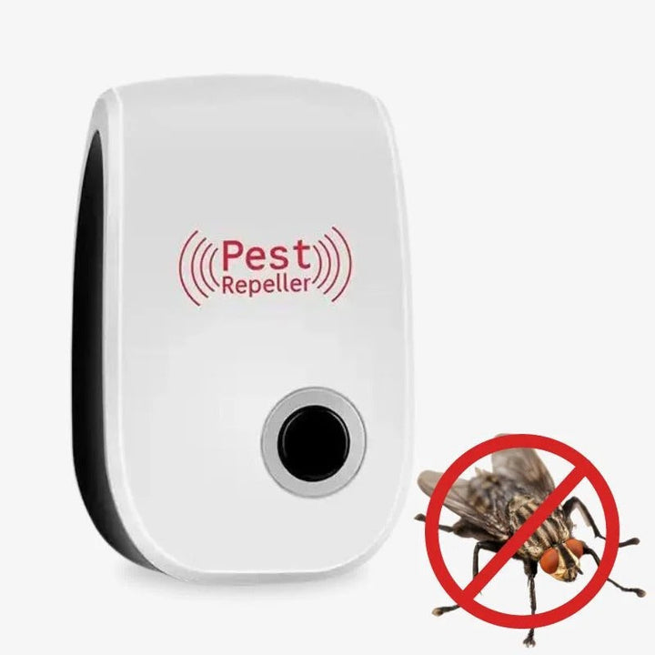 Plug-In Ultrasonic Pest Deterrent with Silent Fly and Insect Control