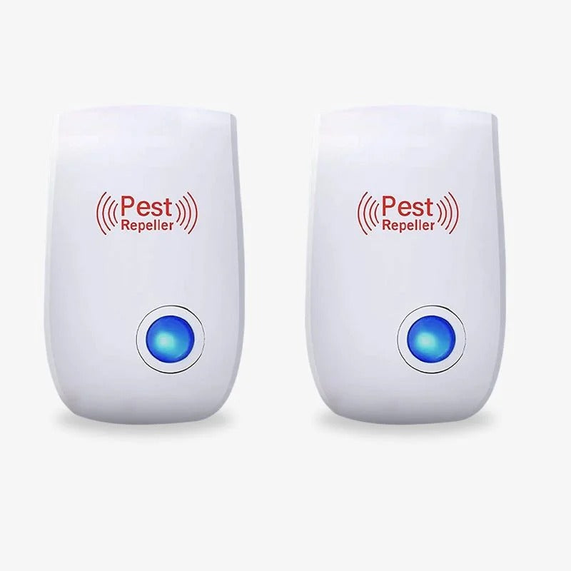 Plug-In Ultrasonic Pest Deterrent with Silent Fly and Insect Control