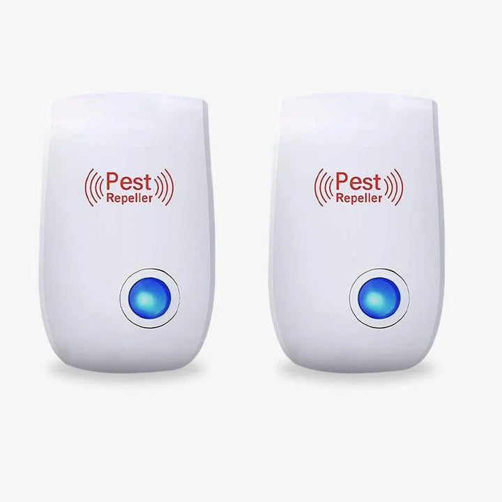 Plug-In Ultrasonic Pest Deterrent with Silent Fly and Insect Control