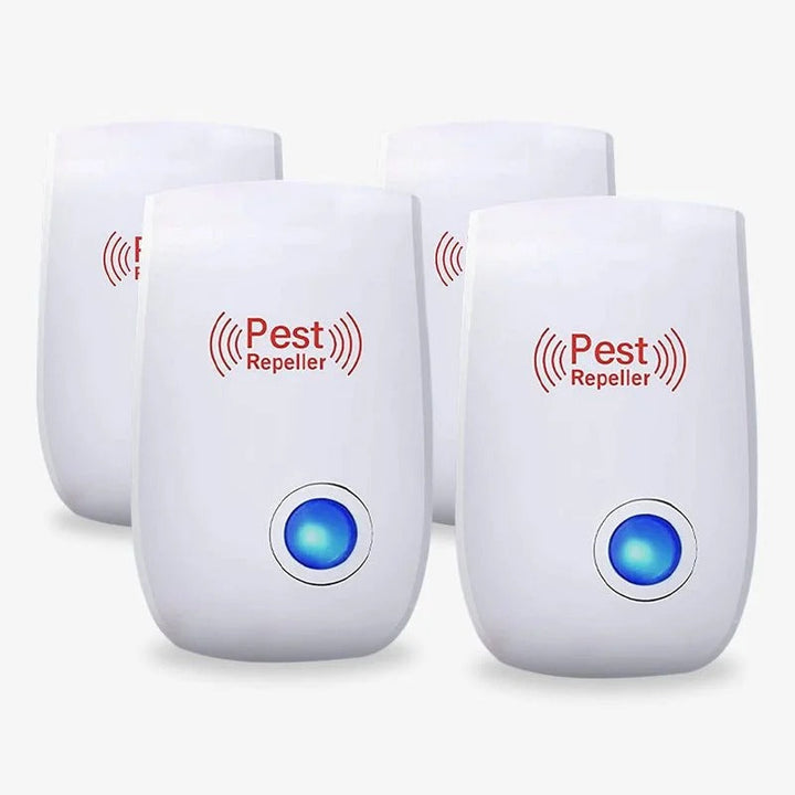 Plug-In Ultrasonic Pest Deterrent with Silent Fly and Insect Control