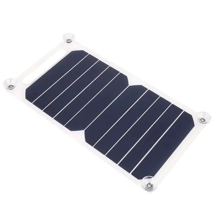 Waterproof Solar Panel with Portable USB Battery
