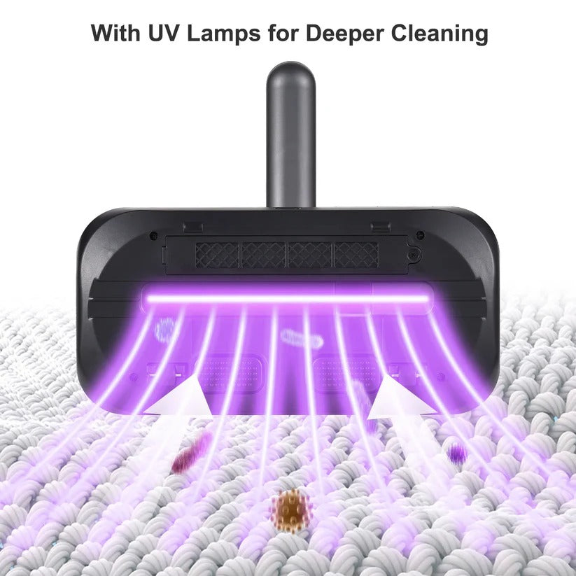 Handheld UV Bed Vacuum with Strong Suction for Deep Mattress Cleaning