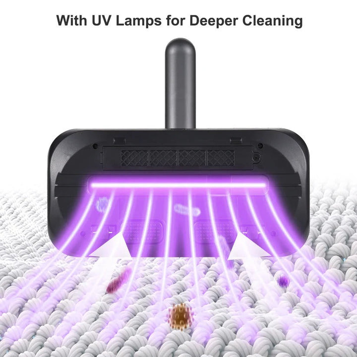 Handheld UV Bed Vacuum with Strong Suction for Deep Mattress Cleaning