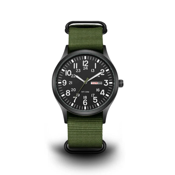 Mens Waterproof Outdoor Watch with Scratch Resistant Case