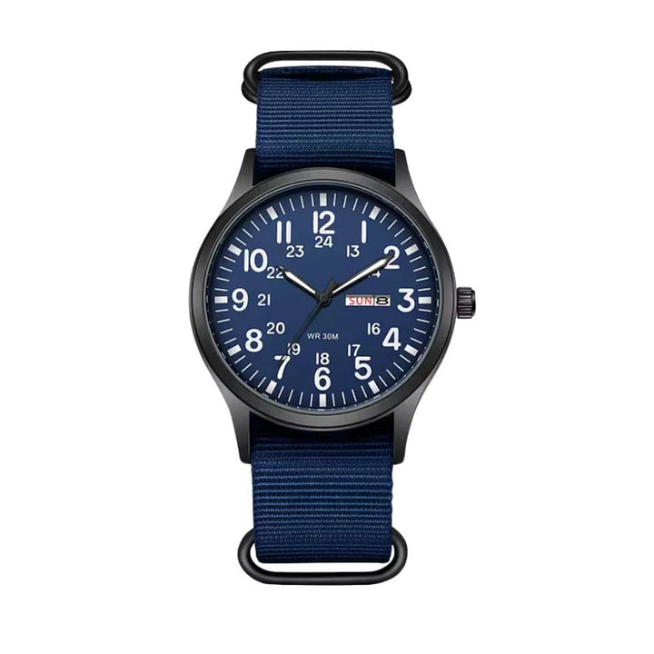 Mens Waterproof Outdoor Watch with Scratch Resistant Case