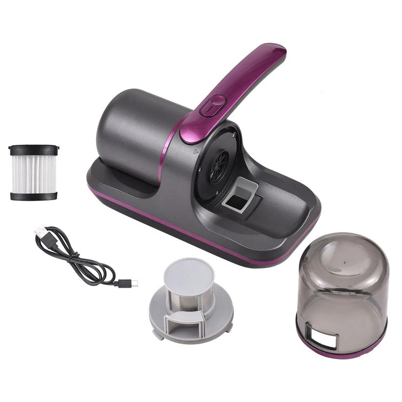 Handheld UV Bed Vacuum with Strong Suction for Deep Mattress Cleaning