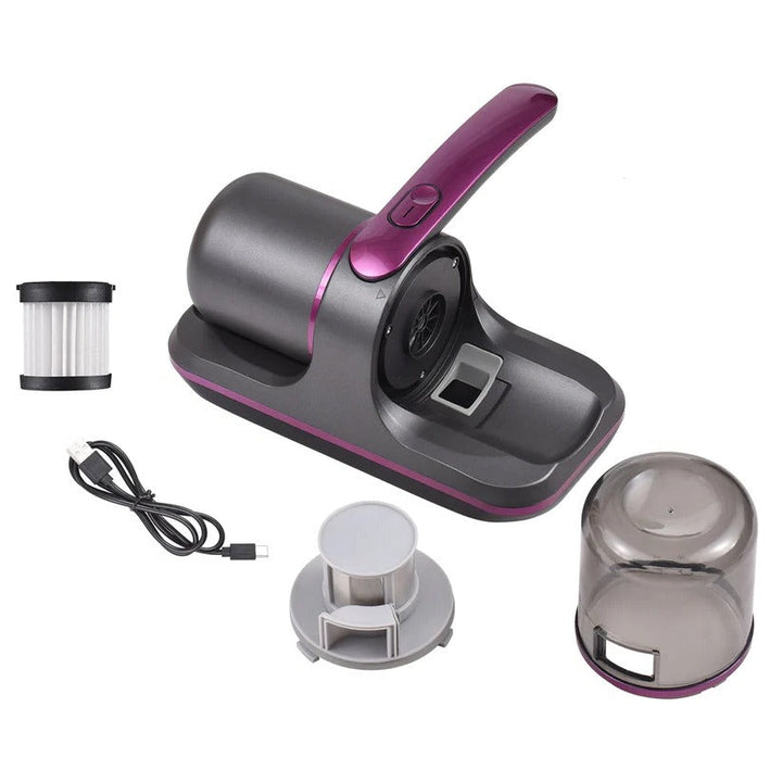 Handheld UV Bed Vacuum with Strong Suction for Deep Mattress Cleaning