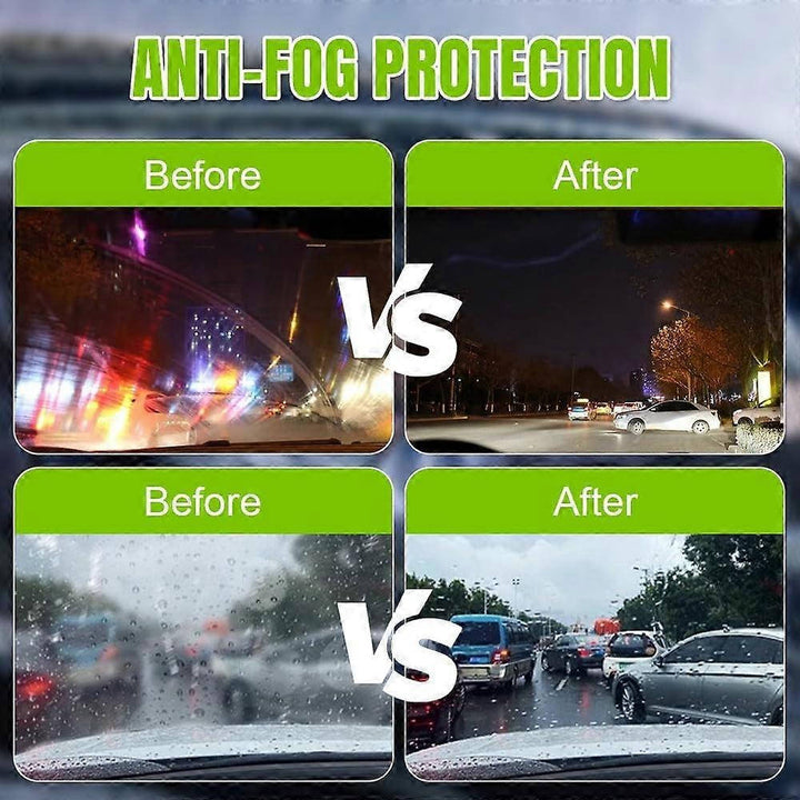 Clear Vision Glass Cleaner 2026 Oil Film Cleaning Brush for Car Windows, Automotive Window Cleaning Tool, 3 Pack