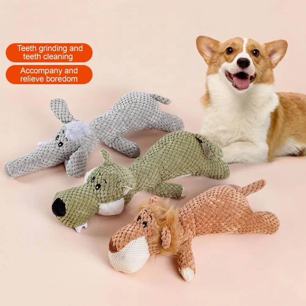 Dog Chew Toy with Reinforced Stitching