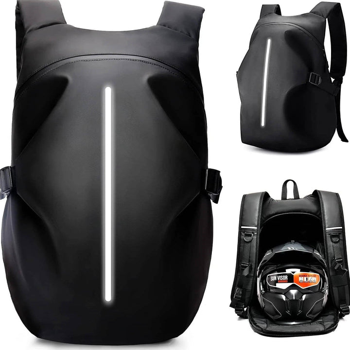 Motorcycle Travel Backpack 1352.56 oz with Helmet Compartment