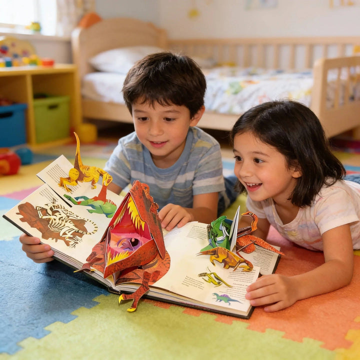 3D Pop Up Book Dinosaurs