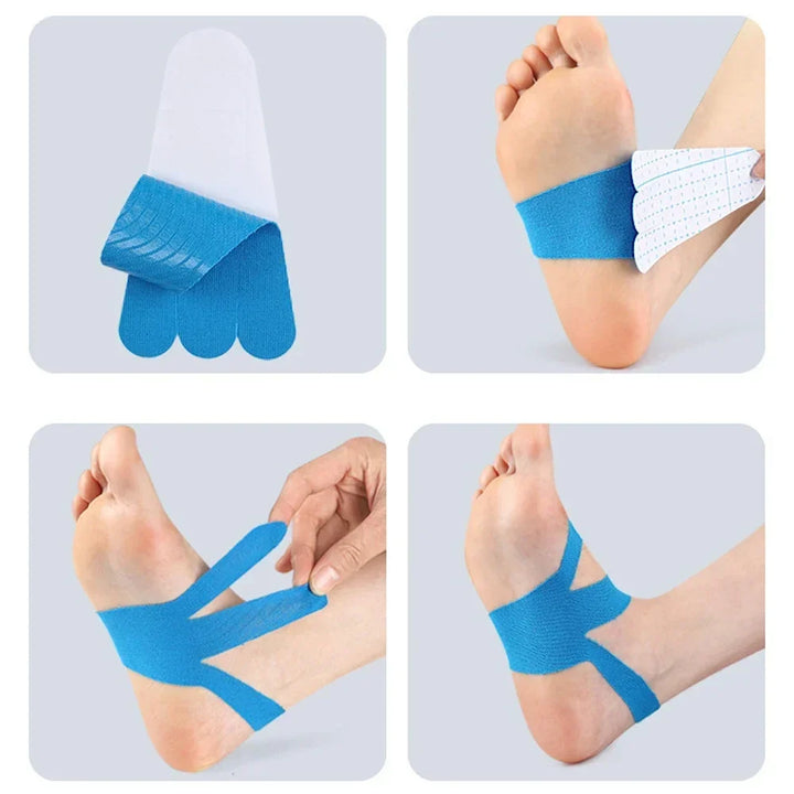 Waterproof Kinesiology Tape for Feet and Active Use