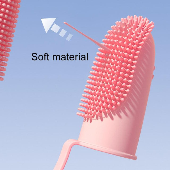 Silicone Finger Toothbrush Set for Dog and Cat Dental Care