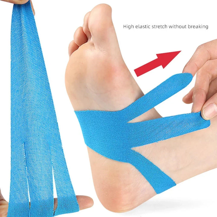 Waterproof Kinesiology Tape for Feet and Active Use